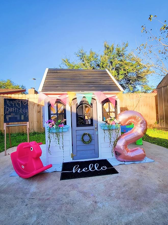 Number 1 Balloons 40 Inch for 1st 11 Birthday Party Decorations, Rose Gold | - Image 4