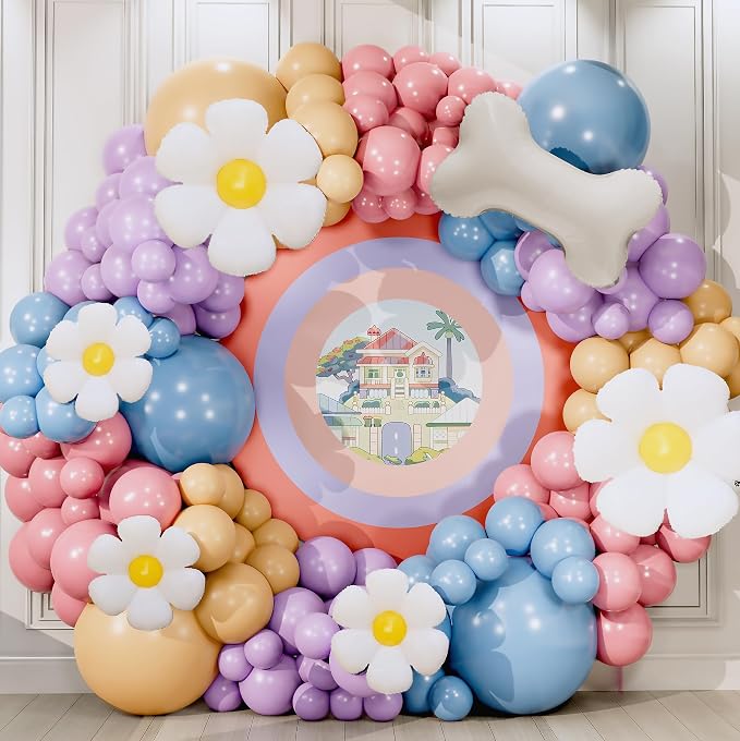 ALL-IN-1 Blue Balloon Arch Kit - Image 9