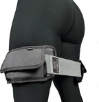 BADONKA Band Protective Sleeves for Booty Bands - Includes 3 Optional Fabric or Latex Resistance Loops - 3 Resistance Levels - Glute & Leg Workout Bands for Women & Men
