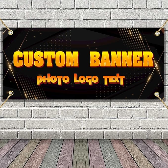 Custom Banner and Signs Personalized Banner by Custom