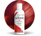 Adore Semi Permanent Hair Color (060 Truly Red) | Vegan & Cruelty-Free Red Hair Dye | No Ammonia, No Peroxide, No Alcohol | 4 Fl Oz (Pack of 1)