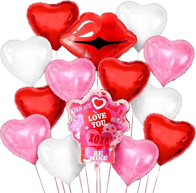 KatchOn Lip Balloons & Heart Balloons by KatchOn