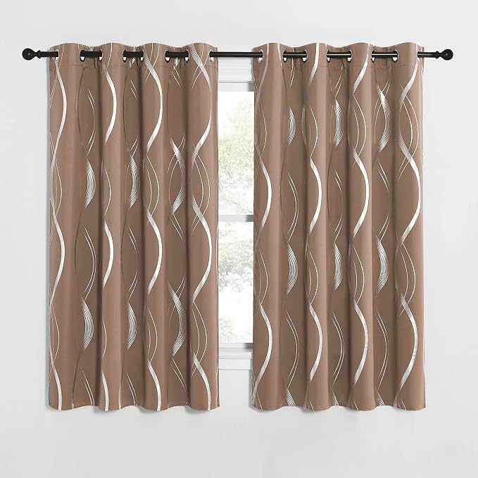 NICETOWN Bedroom Blackout Curtains Panels - Image 2