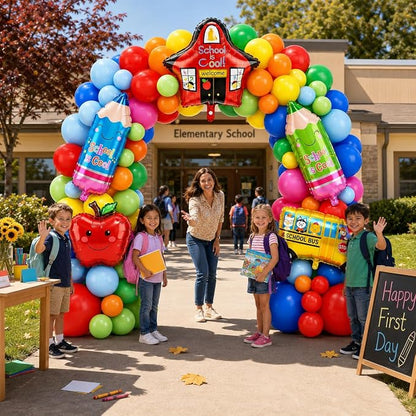 Back to School Balloon Arch Kit, 133 Balloons - Image 4