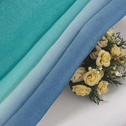 DWCN Ombre Sheer Curtains - Image 5