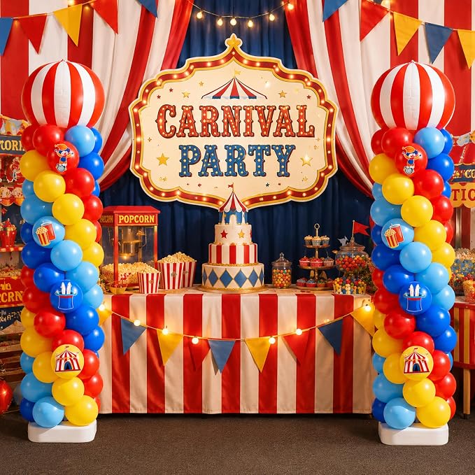 Gejoy 2 Set Carnival Balloon Column Stand Kit - Image 6