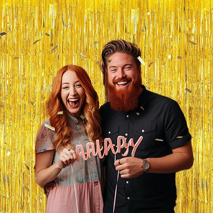 DECOCKRAT 3 Pack Foil Fringe Backdrop - Image 4