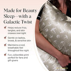 Kitsch x Star Wars Rebel Alliance Satin Pillowcase | Satin Pillowcase with Zipper, Better Than Silk Pillowcase | Frizz-Reducing Pillow Case for Hair & Skin Care, Cooling & Breathable - King