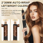 Hair Dryer Brush Set 6 in 1, Anluomania Blow Dryer Brush Foldable, Multi Negative Ionic Curl Hair Dryer Hair Styling Tools, Detachable Air Hair Styler Curling Iron for Curling, Drying, Straightening