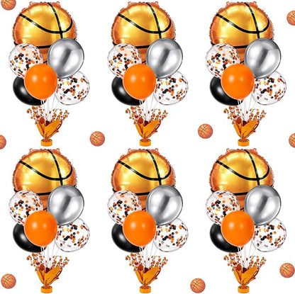 Civaner Basketball Party Balloons Stand Kit 6 Sets by Civaner