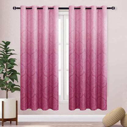 DWCN Ombre Blackout Curtains for Living Room by DWCN