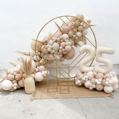 Double Stuffed White Sand balloons Different Size 115Pcs 5/10/12/18 Inch Sand - Image 6