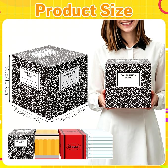 Back to School Balloon Boxes Decoration - Image 6