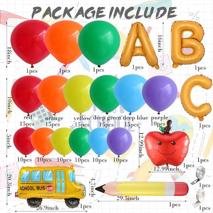 Back to School Balloon Arch Garland Kit, - Image 2