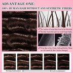 MEIMEI 30 Inch 250% Density HD Full Lace Front Wigs Human Hair Loose Deep Wave Chocolate Brown 15A Grade Real Full Large Lace Space Brown 13x4 Loose Wave Lace Frontal Wigs Human Hair Pre Plucked