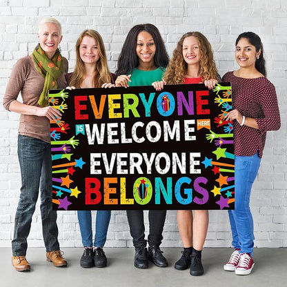 COCHIE Classroom Decorations Welcome Banner Poster - Image 7