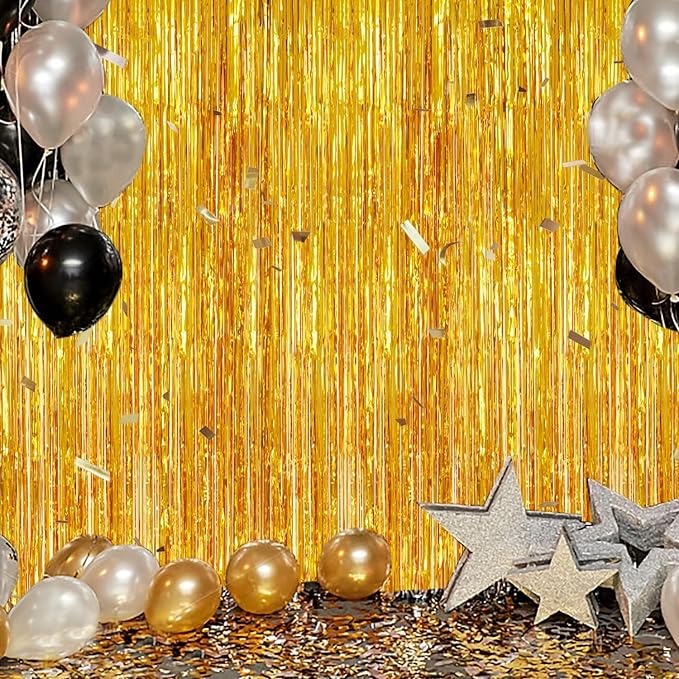 DECOCKRAT 3 Pack Foil Fringe Backdrop - Image 6