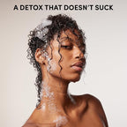 OUAI Detox Shampoo - Clarifying Shampoo for Build Up, Dirt, Oil, Product and Hard Water - Apple Cider Vinegar & Keratin for Clean, Refreshed Hair - Sulfate-Free Hair Care (16 oz)