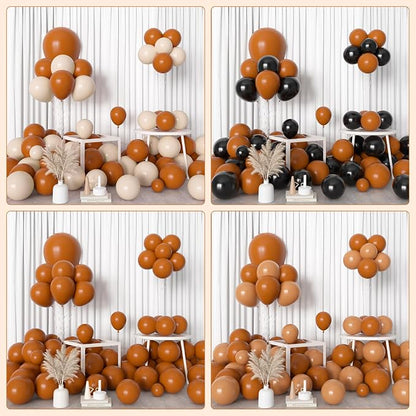 Amandir 153pcs Burnt Orange Balloon Arch Garland Kit Different Sizes | 18 12 10 - Image 7