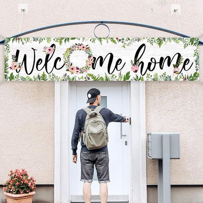 Sumind Welcome Home Banner Large Welcome Home Sign Decorations - Image 7