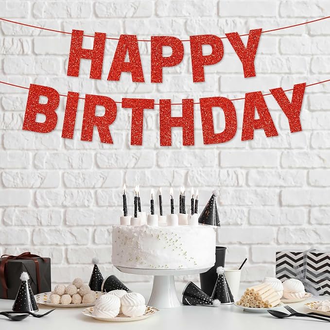 Pre-Strung Happy Birthday Banner - Image 8