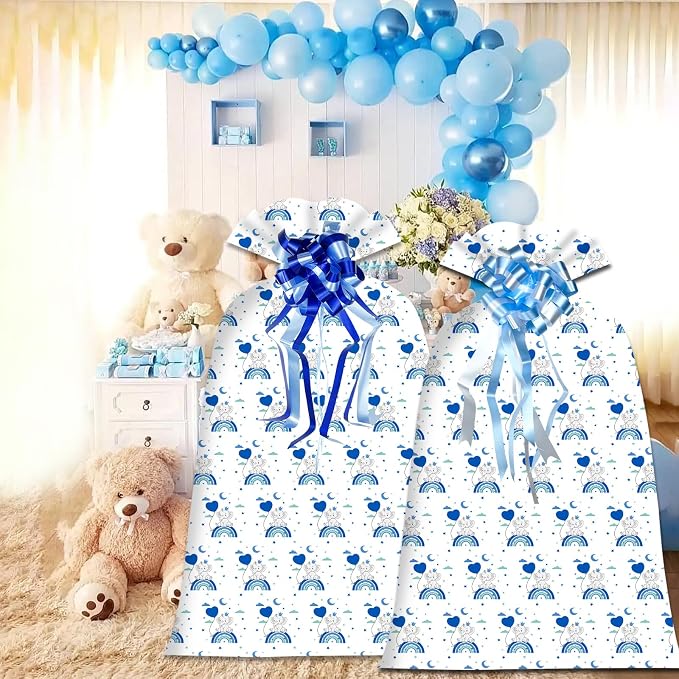 2 Pcs Large Gift Bags Jumbo Gift Bags Little Elephant Gift Bag - Image 4
