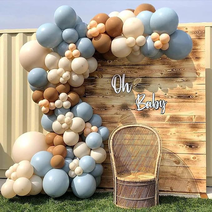 18 inch White Sand Balloons - Image 5