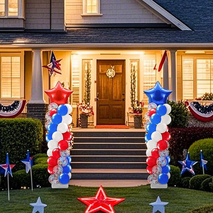 Kasyat 2 Sets 4th of July Balloon Column Stand Kit - Image 6