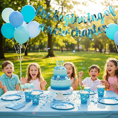 BEISHIDA Bright Lake Blue Pre-Strung The Beginning of A New Chapter Banner | - Image 4
