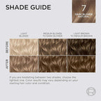 L'Oreal Paris Colorsonic Permanent Hair Dye Cartridge, Vibrant Hair Color for Root Touch Up, Gray Coverage or All Over Color in just 5 Minutes, 7 Dark Natural Blonde (Coloring Device Sold Separately)
