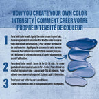 got2b Color Remix Semi-Permanent Hair Color, Blue Euphoria 095, Customizable Temporary Hair Dye to Create A Vibrant or Pastel Shade, Easy At-Home Application, Lasts Up to 15 Washes