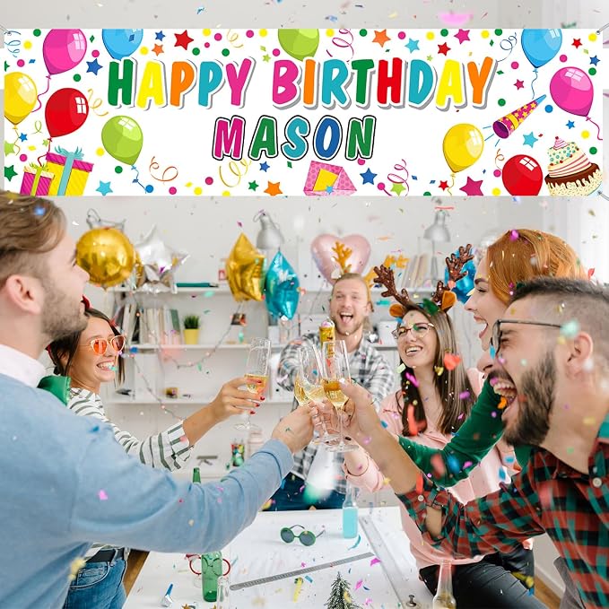 Tatuo Personalized Birthday Banner - Image 4