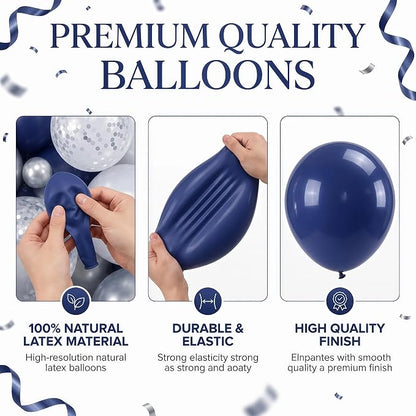 Blue Balloon Column Kit Set of 2 - Image 6