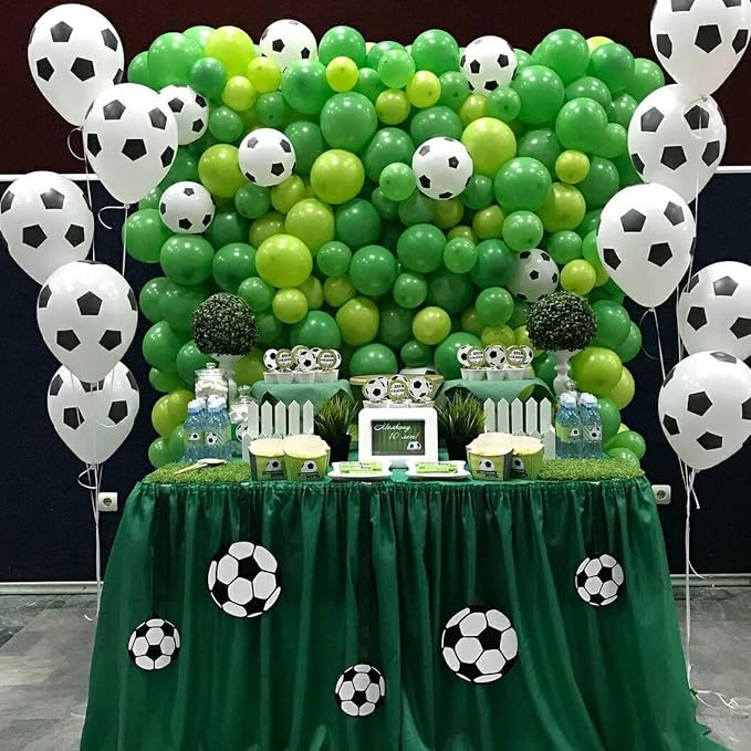 35 Pcs Soccer Ball Balloons, Soccer Party Decorations Supplies - Image 6
