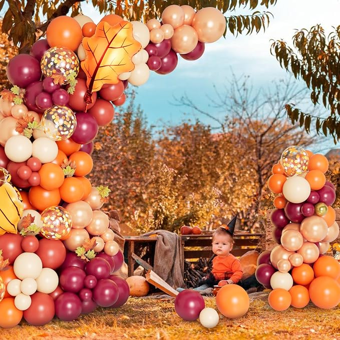 DBKL 138pcs Fall Balloon Garland Arch Kit - Image 6