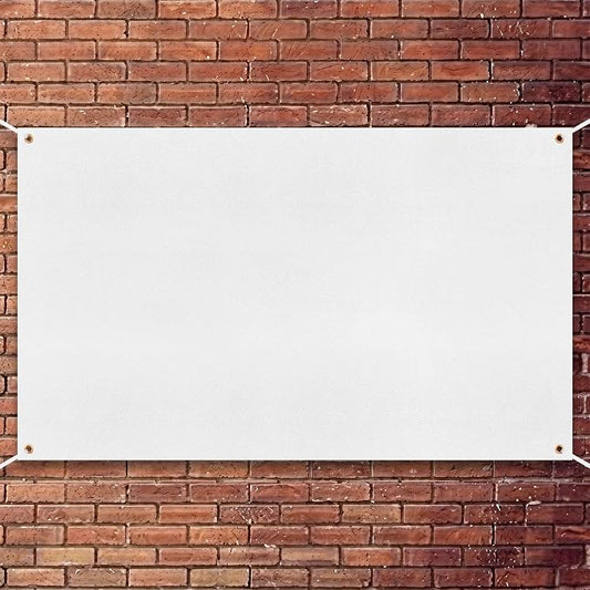 Zonon Large Blank Banners And Signs Polyester Oxford Cloth Sublimation Banner by Zonon