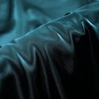 Aormenzy Satin Pillow Cases for Women King Size Set of 2, Dark Teal Satin Pillowcase for Hair with Envelope Closure Silky Pillow Covers Wrinkle, Fade Resistant (20x40 Inches)