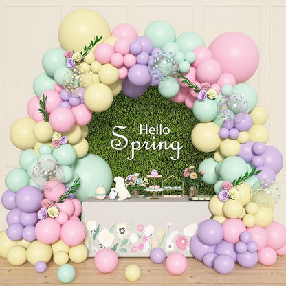 Amandir 153pcs Pastel Balloons Garland Arch Kit Different Sizes | 18 12 10 - Image 2