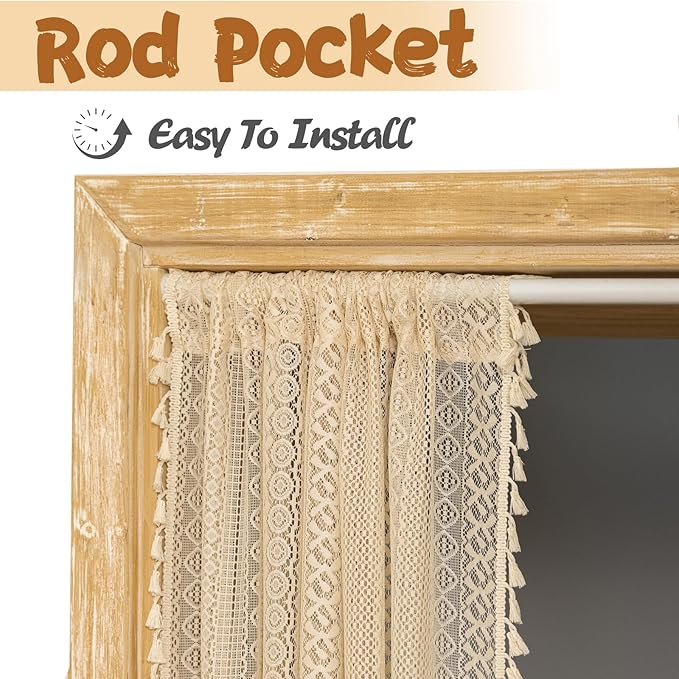 Sutuo Home Boho Doorway Curtains - Image 4