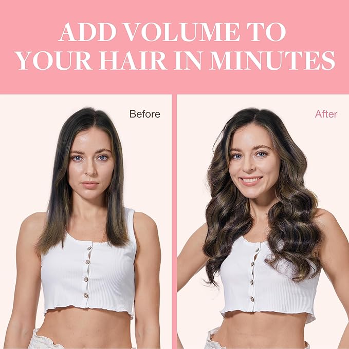 GOO GOO Clip in Hair Extensions Real Human Hair, Remy Human Hair Extensions Clip ins for Women, Natural Human Hair, 16inch 120g 7Pcs, 1B/16/1B Balayage Natural Black to Light Blonde