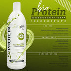 Expert Hair Bio Protein Restructuring Cream and Deep Cleaning Shampoo, Brazilian Keratin Treatment Kit for All Hair Types, Formaldehyde-Free, Sulfate-Free, Vegan, Eco-Friendly, Shiny Hair