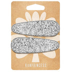 2PCS Rhinestone Hair Clips,Snap Hair Accessories,Decorative Hair Clips,Rhinestone Barrettes For Women Girls(SET20)