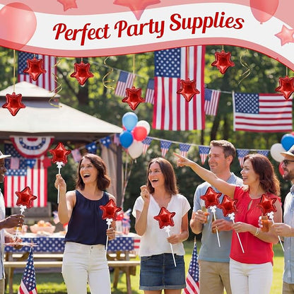 60 Pcs Mini Star Self Inflatable Balloons Bulk - Image 6