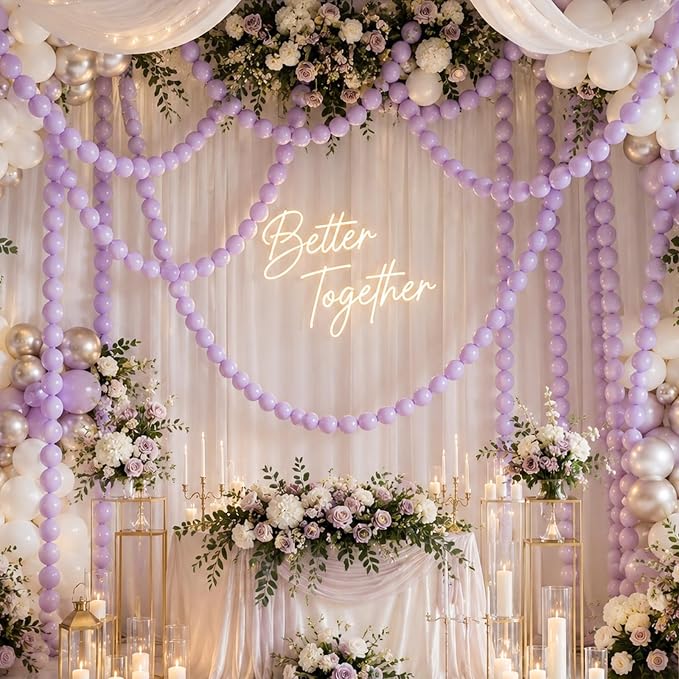 Light Purple Linking Balloons - Image 8