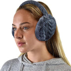 C.C Soft Winter Warm Adjustable Headband Ear Warmer Earmuffs