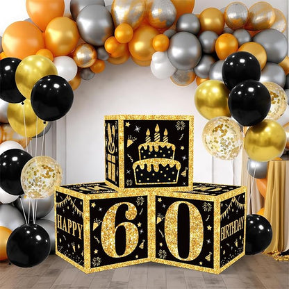 DataMoon 60th Birthday Decorations Boxes - Image 9