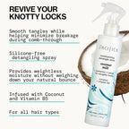 Pacifica Coconut Milk Hair Detangler Spray – Leave-In Conditioning Elixir for Tangle-Free Hair – Instantly Detangles Knots, Adds Shine & Moisture, Prevents Breakage & Frizz – Vegan & Cruelty-Free