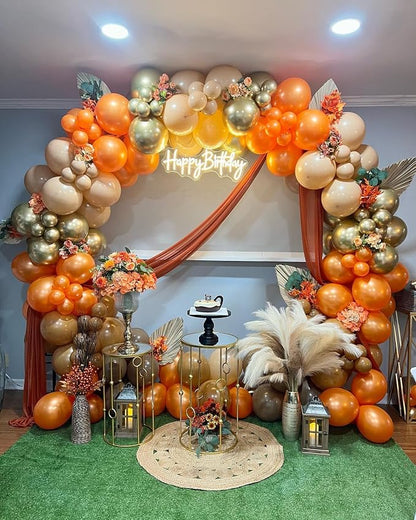 160Pcs Fall Balloons Garland Arch Kit - Image 4