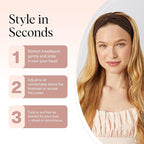 Kitsch Wide Headbands for Women - Fashion Sports Headband for Workout, Yoga, Gym, Running, Exercise | Stretchy Head Bands for Women’s Hair | Hair Accessories | Ideal Gifts for Women - Rosewood, 2pcs