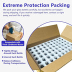 KEYWING 60 Pack 1oz Eye Dropper Bottles – 30ml Leakproof Blue Glass Bottles for Essential Oils, Tinctures, Hair Oil, Travel Liquids